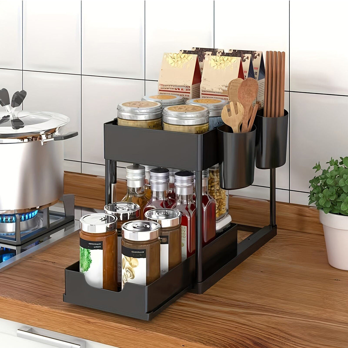 Kitchen Cabinet Organizer (Single Piece)