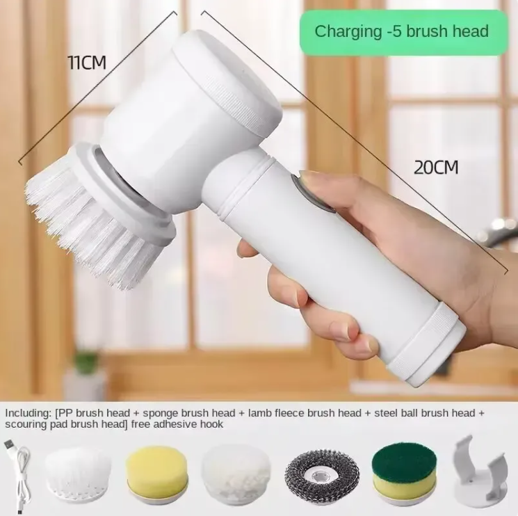Magic Brush Electric Spin Scrubber
