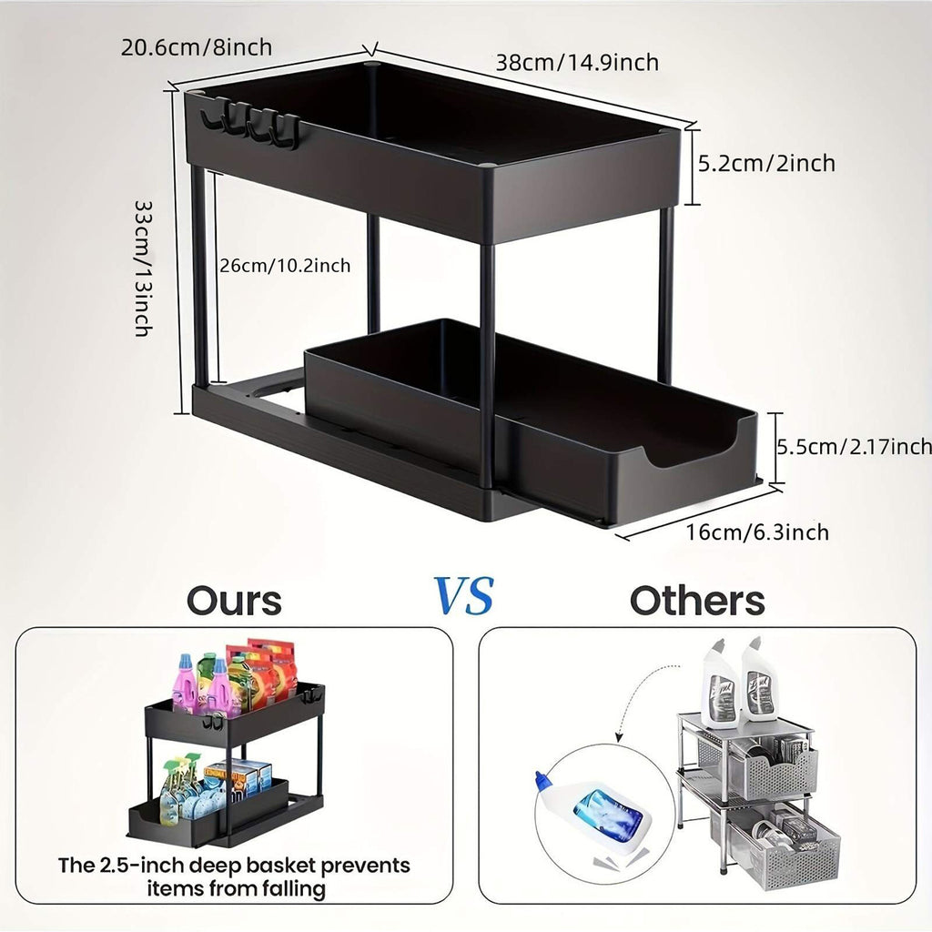 Kitchen Cabinet Organizer (Single Piece)