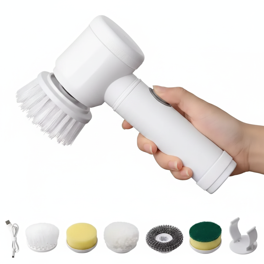 Magic Brush with Hand and Accessories